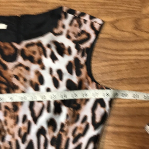 Boston Proper Sleeveless Animal Print Dress - Picture 4 of 8